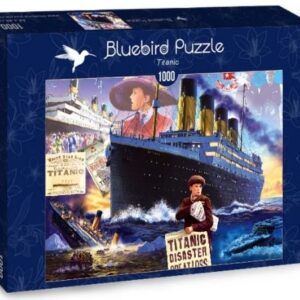 จิ๊กซอว์ 1000 ชิ้น Bluebird Crisp Titanic #2310