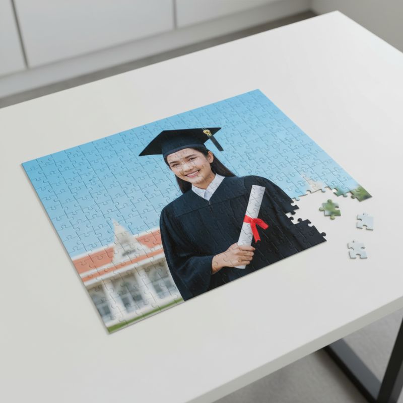 จิ๊กซอว์ 36 ชิ้น รูปตัวเอง (Your Photo) ขนาด 40 x 28 ซม
