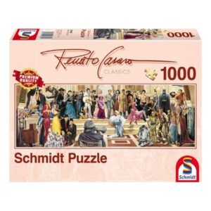 จิ๊กซอว์ 1000 ชิ้น Schmidt 100 Years of Film Panoramic #59381