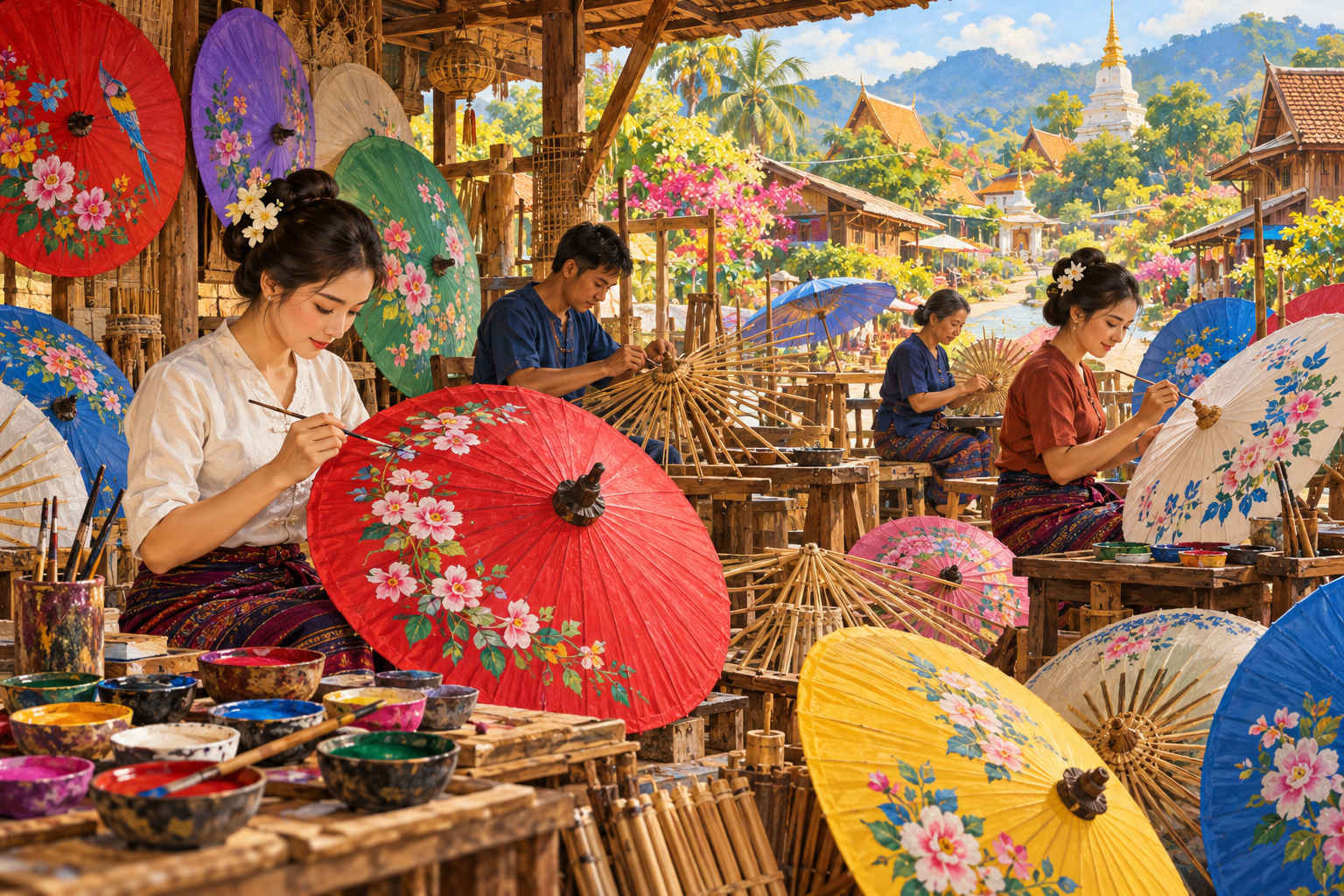 Bo Sang Umbrella Village