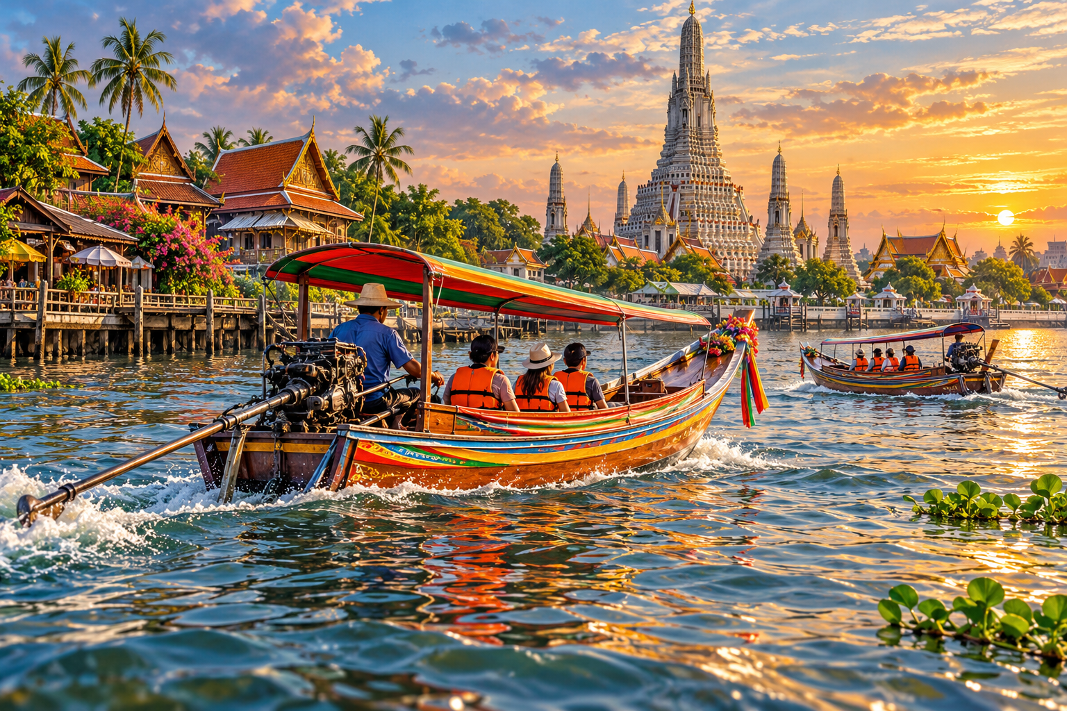 Thai Longtail Boats