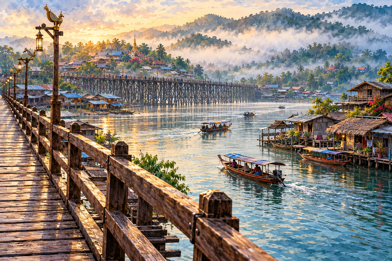 Mon Bridge Sangkhlaburi