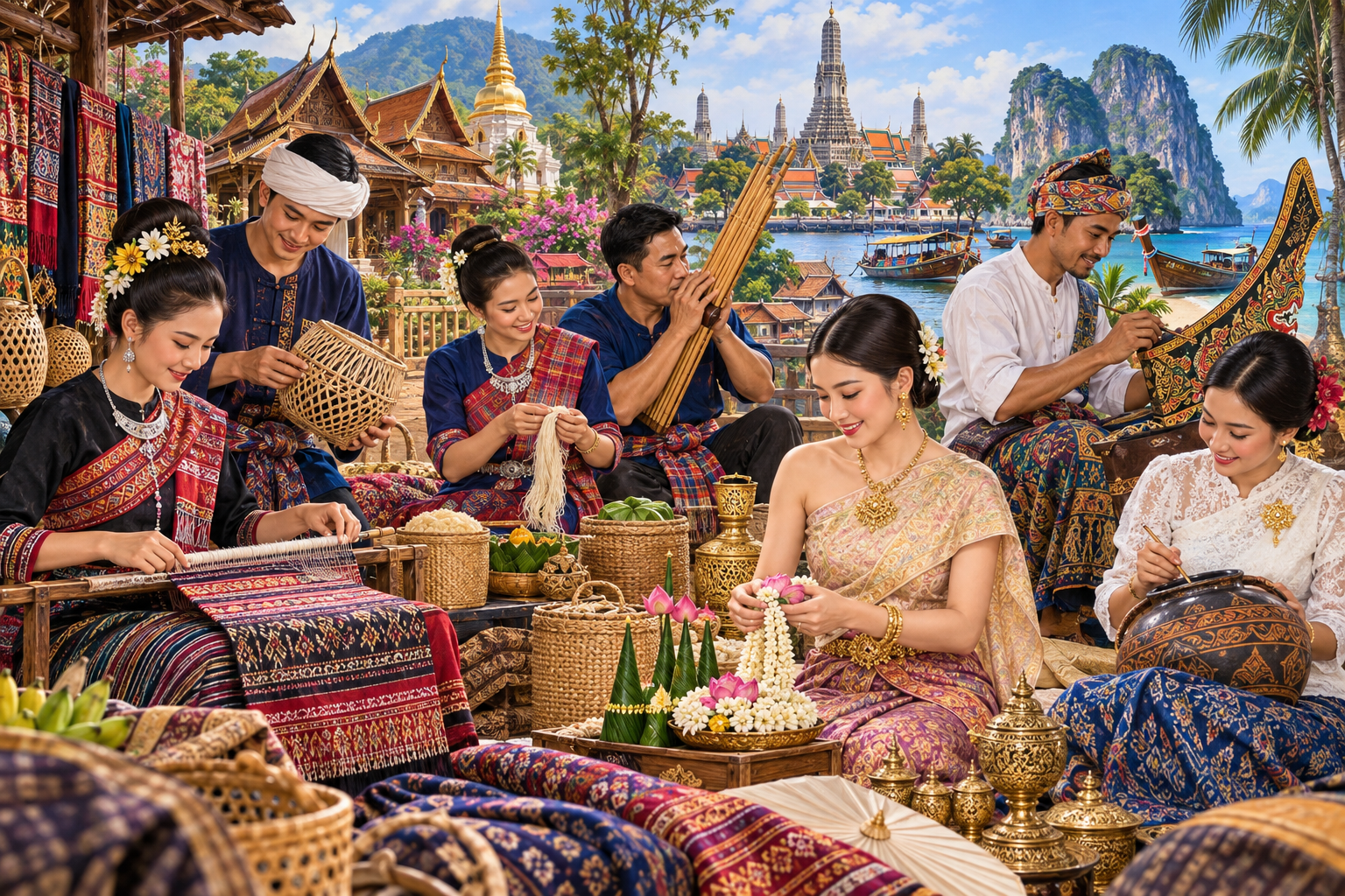 Thai Regional Dress and Textiles