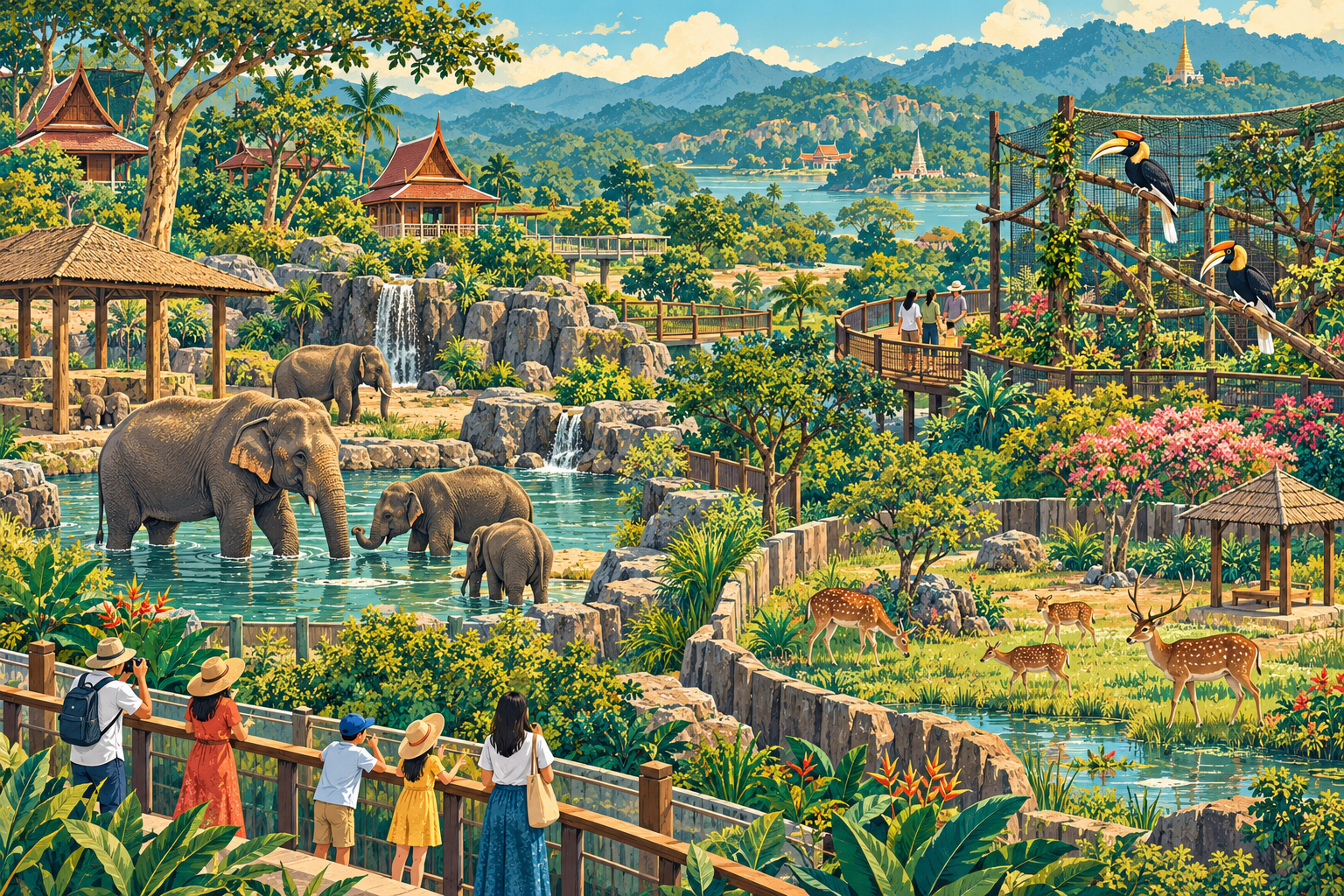 Zoos in Thailand · Design B · AI DEMO