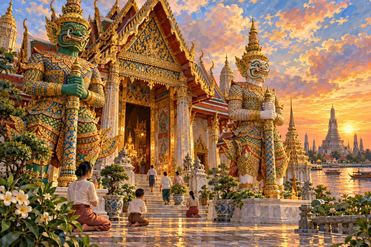 Wat Arun Guardians